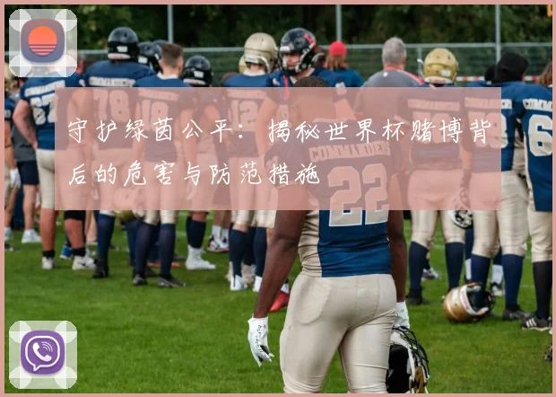 守护绿茵公平：揭秘世界杯赌博背后的危害与防范措施